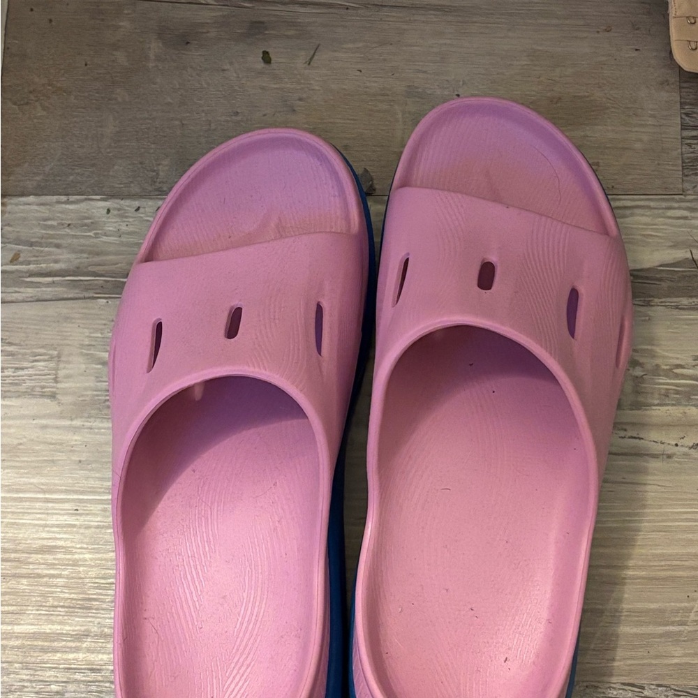 Hoka Pink Women's Hoka slides